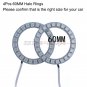 4 X Wireless 60MM RGB SMD Angel Eyes Light LED Halo Rings Remote Controller Kit