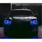 For 11-14 Dodge Charger Multi-Color Changing Shift LED RGB Headlight Halo Ring