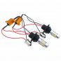 2pcs 1156 PY21W Canbus Dual Color White Amber Switchback LED Turn Signal Lights