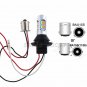 2pcs 1156 PY21W Canbus Dual Color White Amber Switchback LED Turn Signal Lights