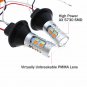 2pcs 1156 PY21W Canbus Dual Color White Amber Switchback LED Turn Signal Lights