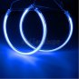 4pcs CCFL Angel Eye Light Halo Ring Blue For BMW E46 3-Series Coupe 325i 330Ci
