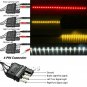 60" Three Colors LED Truck Tailgate Light Bar Strip For Dodge Ram 1500 2500 3500