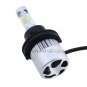 2x H13 9008 Hi/Lo Beam Led Headlamp Kit For Jeep Wrangler 2007-2015 1400W 6000K