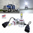 9145 LED High Beams HID Xenon Bulb Headlight Upgrade Kit For Peterbilt 388 389