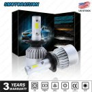 2x H7 LED Headlight Kit 1400W 210000LM High-Low Beam Bulb COB 6500K Lamp White