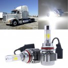 LED Headlight Conversion Kit 9007 HB5 120W HID White Bulbs For Peterbilt 377 385
