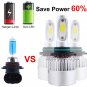 9006 HB4 COB 1400W 210000LM LED Headlight Kit Bulb 6000K High Power vs 120W HID