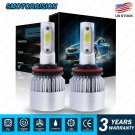 H11 H8 H9 COB LED Headlight Bulb Kit 1400W 210000LM Single Beam Fog Light 6000K