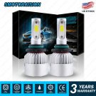 2018 COB 2-Side LED Headlight 9006 HB4 9012 1400W 6000K 210000LM Bulbs Pair HID