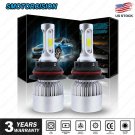 1400W 210000LM All In One LED 9007 Headlight Kit High/Low Beam 6000K White Power