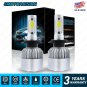 COB H7 1400W 210000LM 2-Sided LED Headlight Kit High or Lo Light Bulb 6000K Car