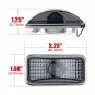 5 x Smoke Roof Cab Marker Cover & T10 White LED Light Bulbs for 03-09 Hummer H2