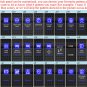 Rocker Switch Panel Cotrol Bracket Digital Voltmeter Blue LED For 09-16 Jeep JK