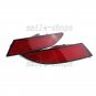 For Ford Focus 2012-2014 Red lens LED Rear Bumper Reflector Tail Fog Light Lamp