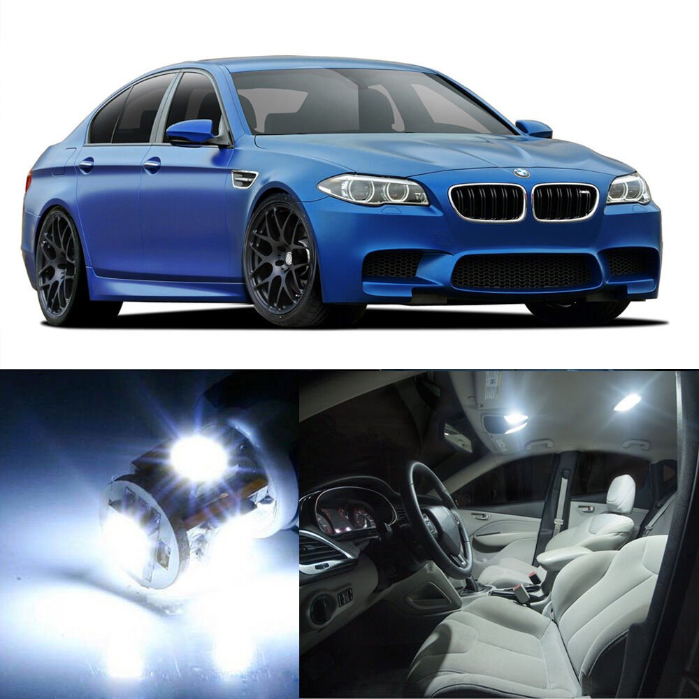 23&Atilde;�White LED Interior Light Kit Error Free for BMW 5 Series E60 E61 M5 2004-2011
