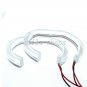 4x 6000K White Crystal DTM Style LED Angel Eyes Halo Rings Light For BMW E92 E90