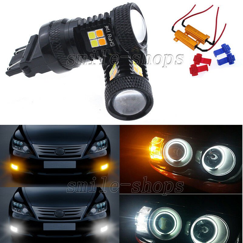Switchback Turn Signal Lights + Side Marker LED Bulbs For 1997-2004 Corvette C5