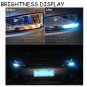 2pcs 8000k Ice Blue 1157 30SMD 3030 Daytime Running Light LED Bulbs 1034 P21/5W