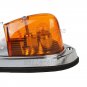 5pcs Teardrop Style Amber Cab Roof Top Marker Clearance Light Kit For Dodge Ram
