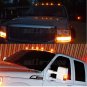 5pcs Teardrop Style Amber Cab Roof Top Marker Clearance Light Kit For Dodge Ram