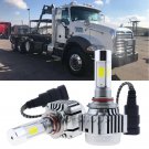 9006 LED Headlight COB CHIP Conversion Kit Bulb For Mack Granite CXU 2007-2015