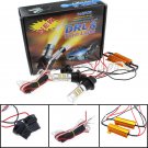 2 x T20 W21W 7440 42SMD Switchback LED White DRL & Amber Turn Signals Light Lamp