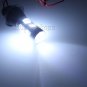 2 x T20 W21W 7440 42SMD Switchback LED White DRL & Amber Turn Signals Light Lamp