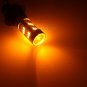 2 x T20 W21W 7440 42SMD Switchback LED White DRL & Amber Turn Signals Light Lamp