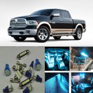 9×Ice blue Interior LED Light Kit for Ram 1500,2500,3500 (2011-2015)