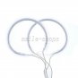 White 6000K CCFL Angel Eyes Halo Ring Lamp Headlight Kit For 2003-2007 Mazda 6