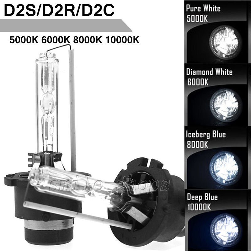Pair 5K 6K 8K 10K D2S D2R D2C HID Xenon Bulbs Replacement Factory HID Headlights