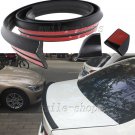 1.5M Black No Drilling Car Rear Tail Fin Empennage Truck Spoiler Wing Body Kit
