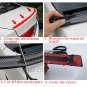 1.5M Black No Drilling Car Rear Tail Fin Empennage Truck Spoiler Wing Body Kit