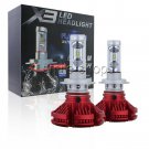 2X H7 X3 50W LED Car Headlight Bulb Conversion Light ZES 6000K 3000K 8000K White