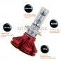 2X H7 X3 50W LED Car Headlight Bulb Conversion Light ZES 6000K 3000K 8000K White