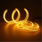 4 x White Amber Angel Eye DTM Style LED Kit Halo Ring For BMW E90 2006-2010 E92