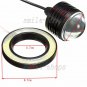 2pc 3.5" RGB Fog Light COB LED Projector Angle Eye Halo Ring With Remote Control