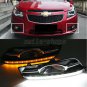 2pcs For Chevrolet Cruze 09-2013 LED Daytime Running Light DRL With Turn Signals