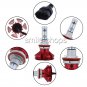 2Pcs H11 H8 H9 ZES LED Headlight High/Low Beam Bulbs 50W 12000LM 6000K White