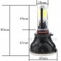 9006 80W Low Beam LED Headlight Kit For 1998-2015 MACK Vision CX CXN CV Truck