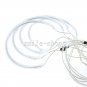 4pcs White Bright CCFL Angel Eye Halo Rings For 2001-2005 BMW E46 Sedan facelift