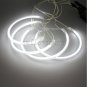 4pcs White Bright CCFL Angel Eye Halo Rings For 2001-2005 BMW E46 Sedan facelift