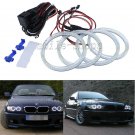 For BMW 3 Series E46 2D 325ci 330ci Coupe White LED SMD Angel Eyes Halo Rings