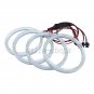 For BMW 3 Series E46 2D 325ci 330ci Coupe White LED SMD Angel Eyes Halo Rings