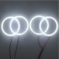 For BMW 3 Series E46 2D 325ci 330ci Coupe White LED SMD Angel Eyes Halo Rings