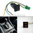 For VW Amarok Push Switch REVERSE LIGHTS on-off LED AMBER/RED LEFT SIDE 12V 3A