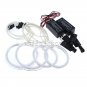 Brilliant Red CCFL Angel Eyes Halo Rings LED Headlight Kit For 2003-2007 Mazda 6
