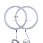 White Amber Cotton LED Angel Eyes Halo Rings Light Kit For Hyundai Tiburon 03-06