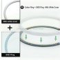 White Amber Cotton LED Angel Eyes Halo Rings Light Kit For Hyundai Tiburon 03-06